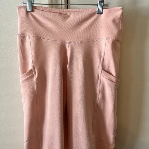 Fabletics Oasis PureLuxe High Waisted Leggings Pink Medium - Picture 5 of 9